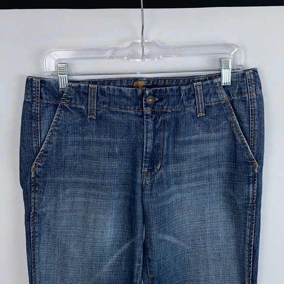 7 For all Mankind Flare Slit Side Hem Jeans 30 - Picture 2 of 10